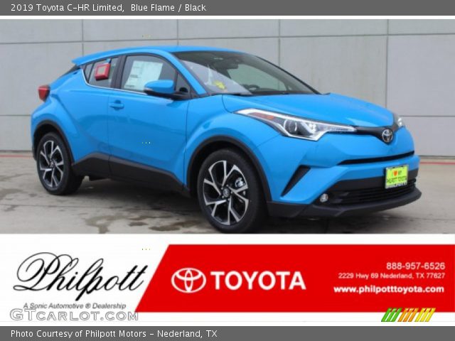 2019 Toyota C-HR Limited in Blue Flame