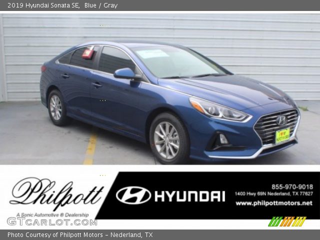 2019 Hyundai Sonata SE in Blue