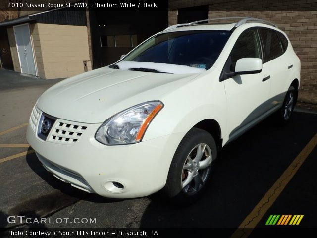 2010 Nissan Rogue SL AWD in Phantom White