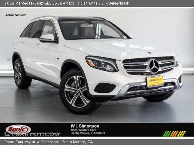 2019 Mercedes-Benz GLC 350e 4Matic in Polar White