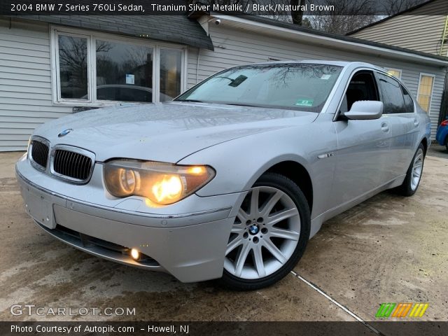 2004 BMW 7 Series 760Li Sedan in Titanium Silver Metallic