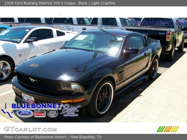 2008 Ford Mustang Sherrod 300 S Coupe in Black