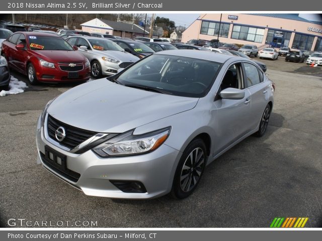 2018 Nissan Altima 2.5 SV in Brilliant Silver