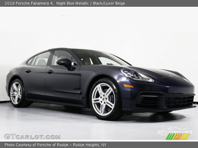2019 Porsche Panamera 4 in Night Blue Metallic