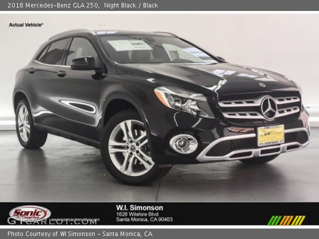 2018 Mercedes-Benz GLA 250 in Night Black