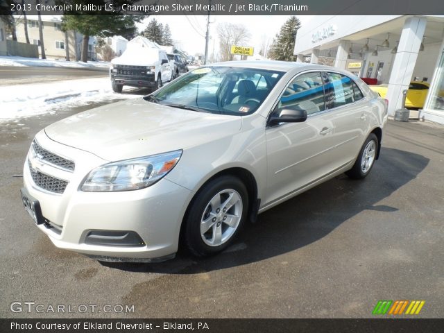 2013 Chevrolet Malibu LS in Champagne Silver Metallic