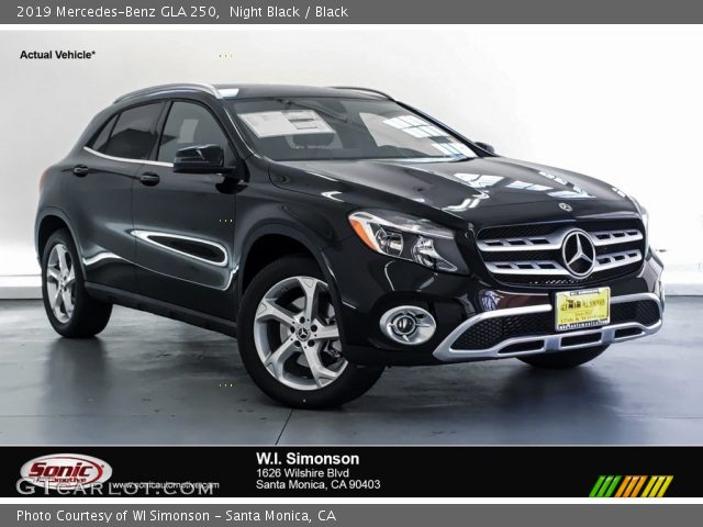 2019 Mercedes-Benz GLA 250 in Night Black