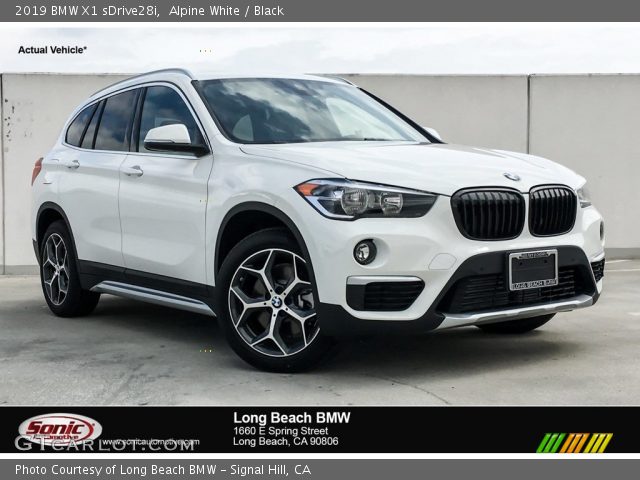 2019 BMW X1 sDrive28i in Alpine White