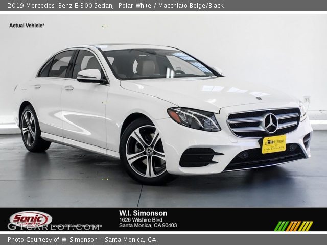 2019 Mercedes-Benz E 300 Sedan in Polar White