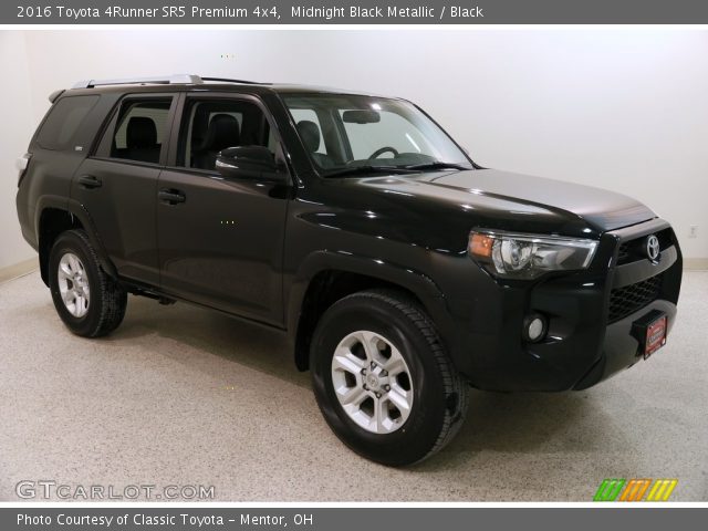 2016 Toyota 4Runner SR5 Premium 4x4 in Midnight Black Metallic