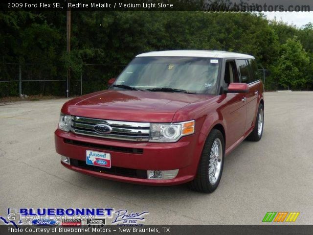 2009 Ford Flex SEL in Redfire Metallic