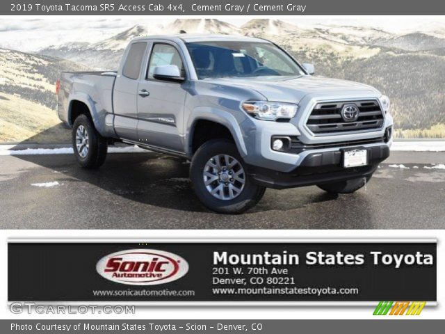 2019 Toyota Tacoma SR5 Access Cab 4x4 in Cement Gray