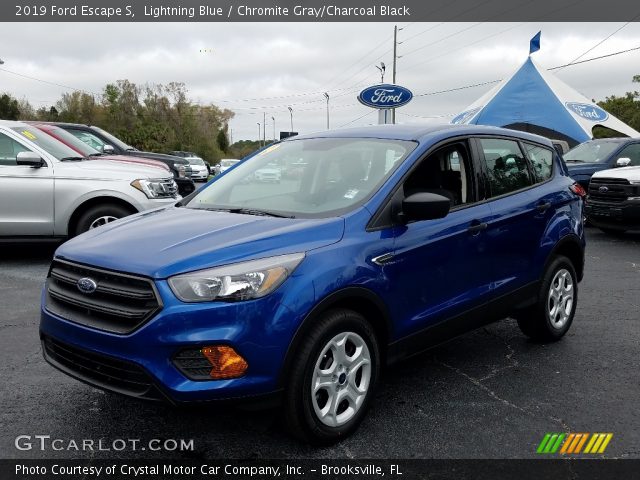 2019 Ford Escape S in Lightning Blue