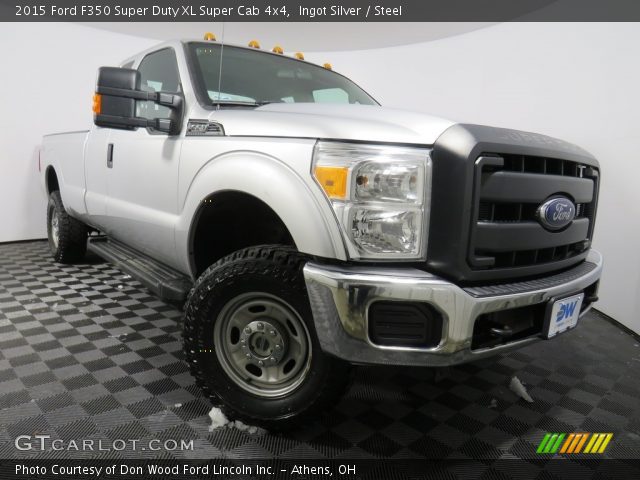 2015 Ford F350 Super Duty XL Super Cab 4x4 in Ingot Silver