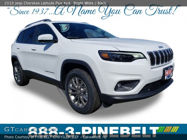 2019 Jeep Cherokee Latitude Plus 4x4 in Bright White