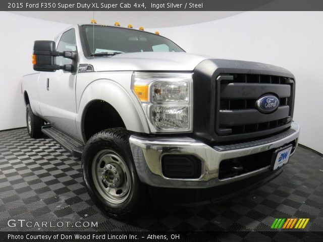 2015 Ford F350 Super Duty XL Super Cab 4x4 in Ingot Silver