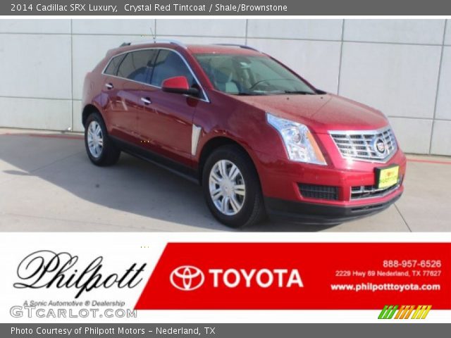 2014 Cadillac SRX Luxury in Crystal Red Tintcoat