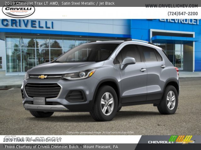 2019 Chevrolet Trax LT AWD in Satin Steel Metallic