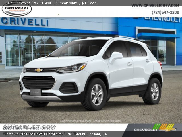 2019 Chevrolet Trax LT AWD in Summit White