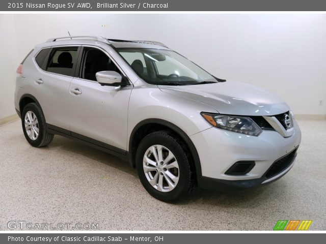 2015 Nissan Rogue SV AWD in Brilliant Silver
