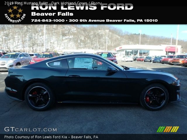 2019 Ford Mustang Bullitt in Dark Highland Green