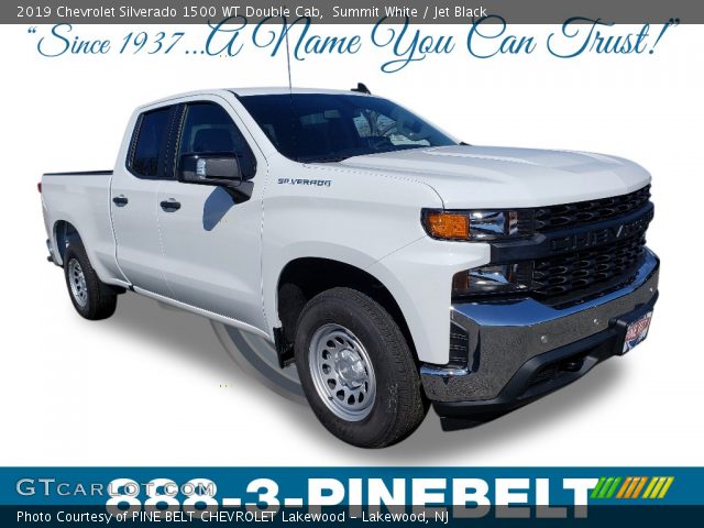 2019 Chevrolet Silverado 1500 WT Double Cab in Summit White