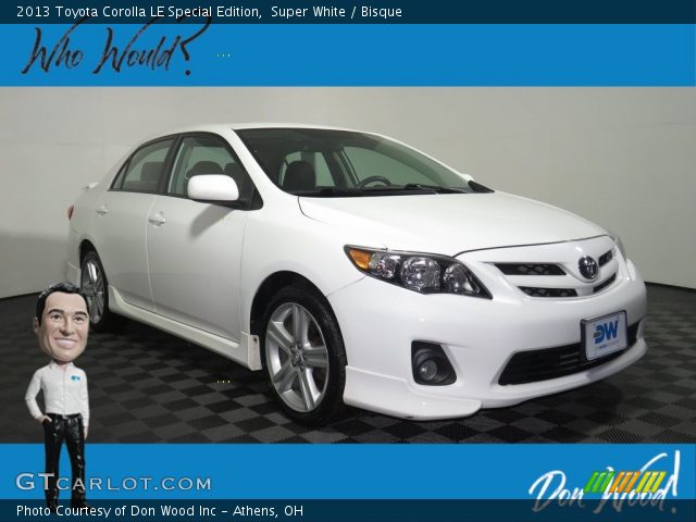 2013 Toyota Corolla LE Special Edition in Super White