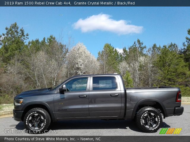 2019 Ram 1500 Rebel Crew Cab 4x4 in Granite Crystal Metallic