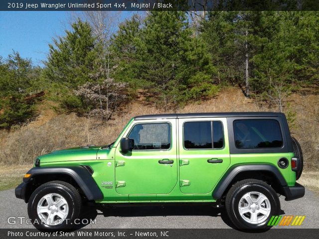 2019 Jeep Wrangler Unlimited Sport 4x4 in Mojito!