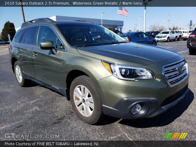 2016 Subaru Outback 2.5i Premium in Wilderness Green Metallic