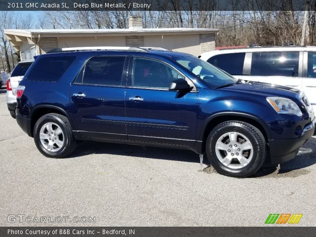 2011 GMC Acadia SL in Deep Blue Metallic