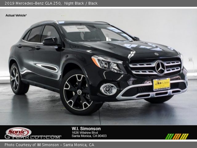 2019 Mercedes-Benz GLA 250 in Night Black