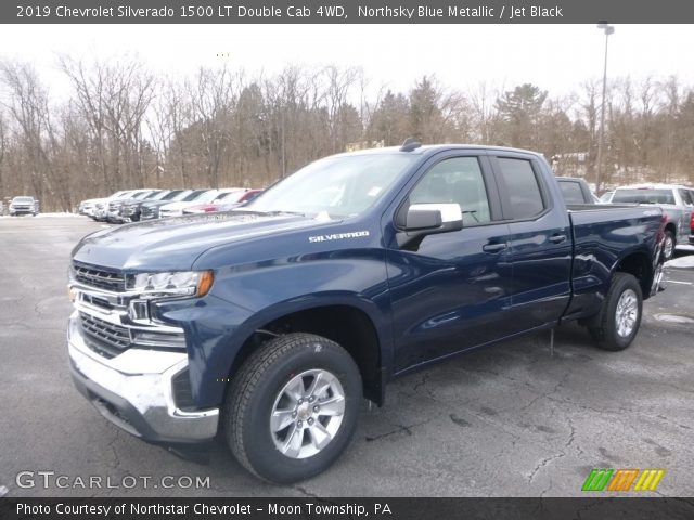 2019 Chevrolet Silverado 1500 LT Double Cab 4WD in Northsky Blue Metallic