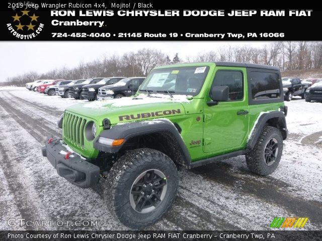 2019 Jeep Wrangler Rubicon 4x4 in Mojito!