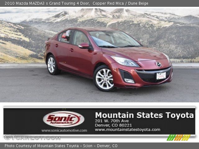 2010 Mazda MAZDA3 s Grand Touring 4 Door in Copper Red Mica