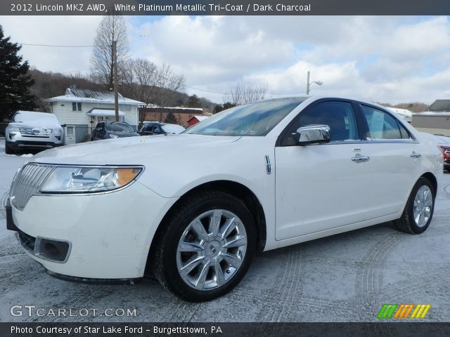 2012 Lincoln MKZ AWD in White Platinum Metallic Tri-Coat