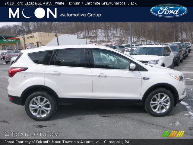 2019 Ford Escape SE 4WD in White Platinum