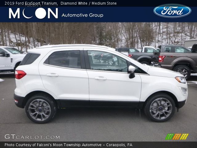 2019 Ford EcoSport Titanium in Diamond White