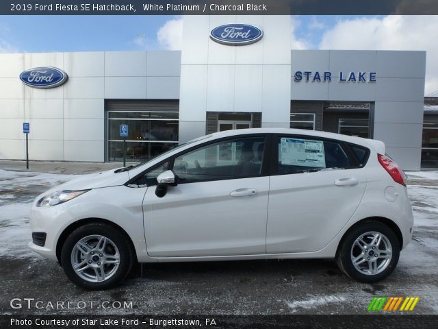 2019 Ford Fiesta SE Hatchback in White Platinum