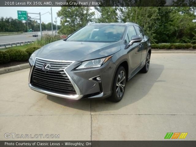 2018 Lexus RX 350L AWD in Nebula Gray Pearl