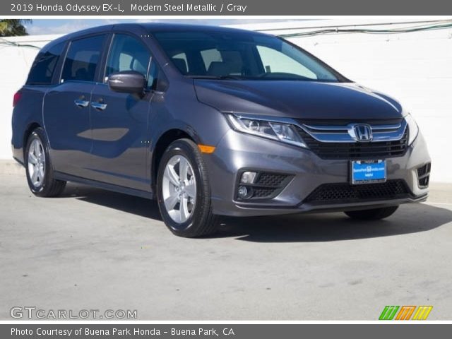 2019 Honda Odyssey EX-L in Modern Steel Metallic