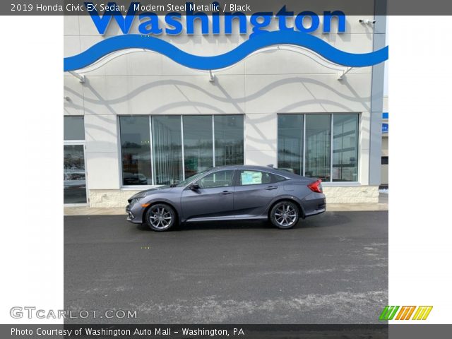 2019 Honda Civic EX Sedan in Modern Steel Metallic