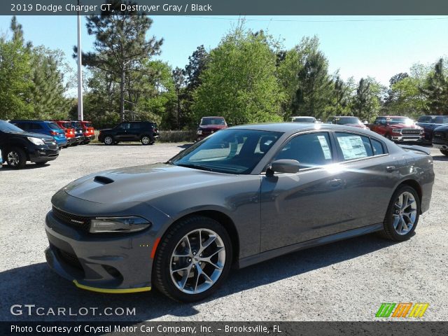 2019 Dodge Charger GT in Destroyer Gray