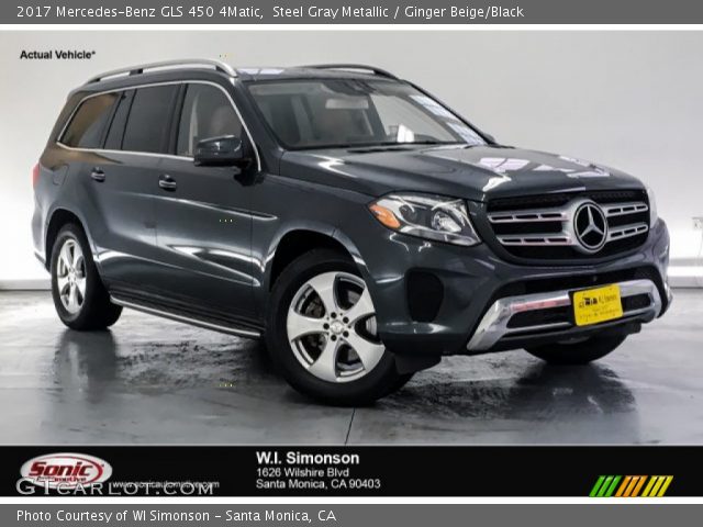 2017 Mercedes-Benz GLS 450 4Matic in Steel Gray Metallic