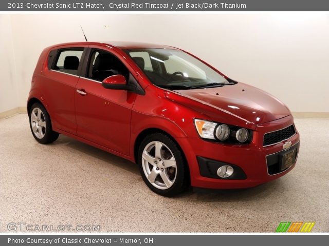 2013 Chevrolet Sonic LTZ Hatch in Crystal Red Tintcoat