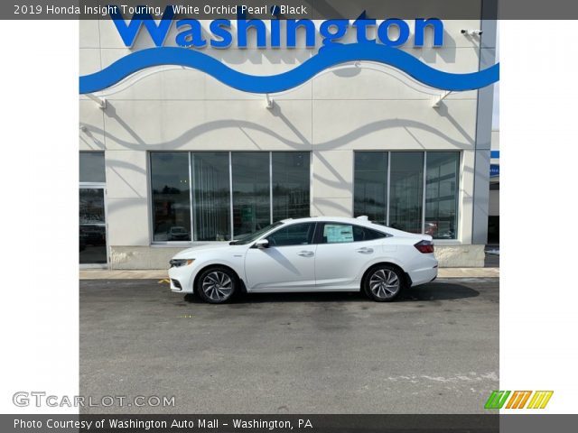 2019 Honda Insight Touring in White Orchid Pearl