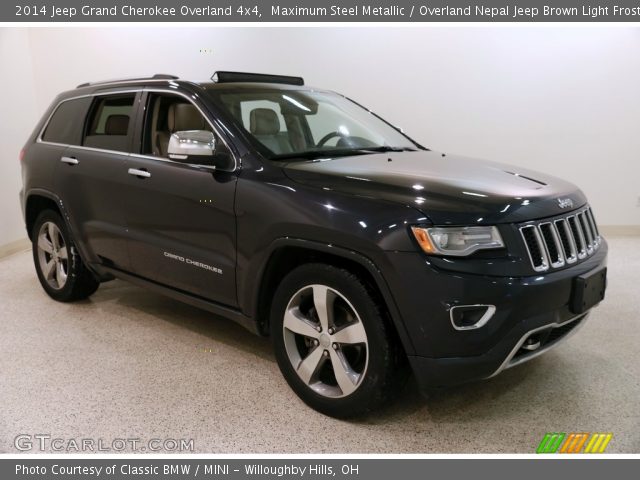 2014 Jeep Grand Cherokee Overland 4x4 in Maximum Steel Metallic