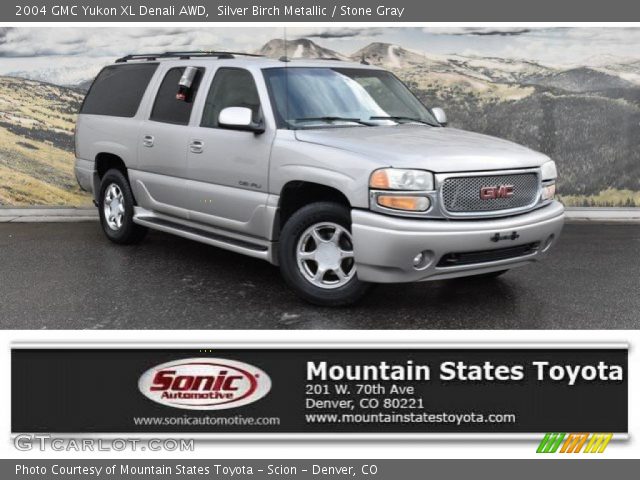 2004 GMC Yukon XL Denali AWD in Silver Birch Metallic