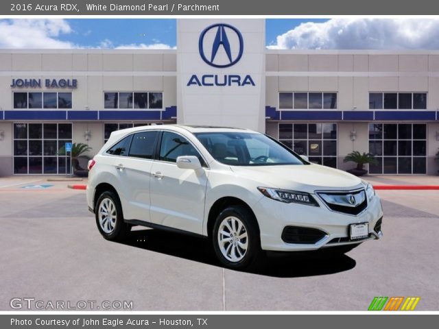 2016 Acura RDX  in White Diamond Pearl