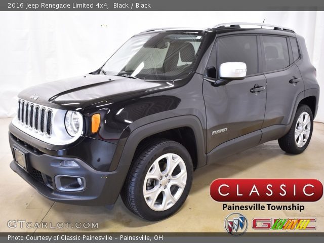 2016 Jeep Renegade Limited 4x4 in Black